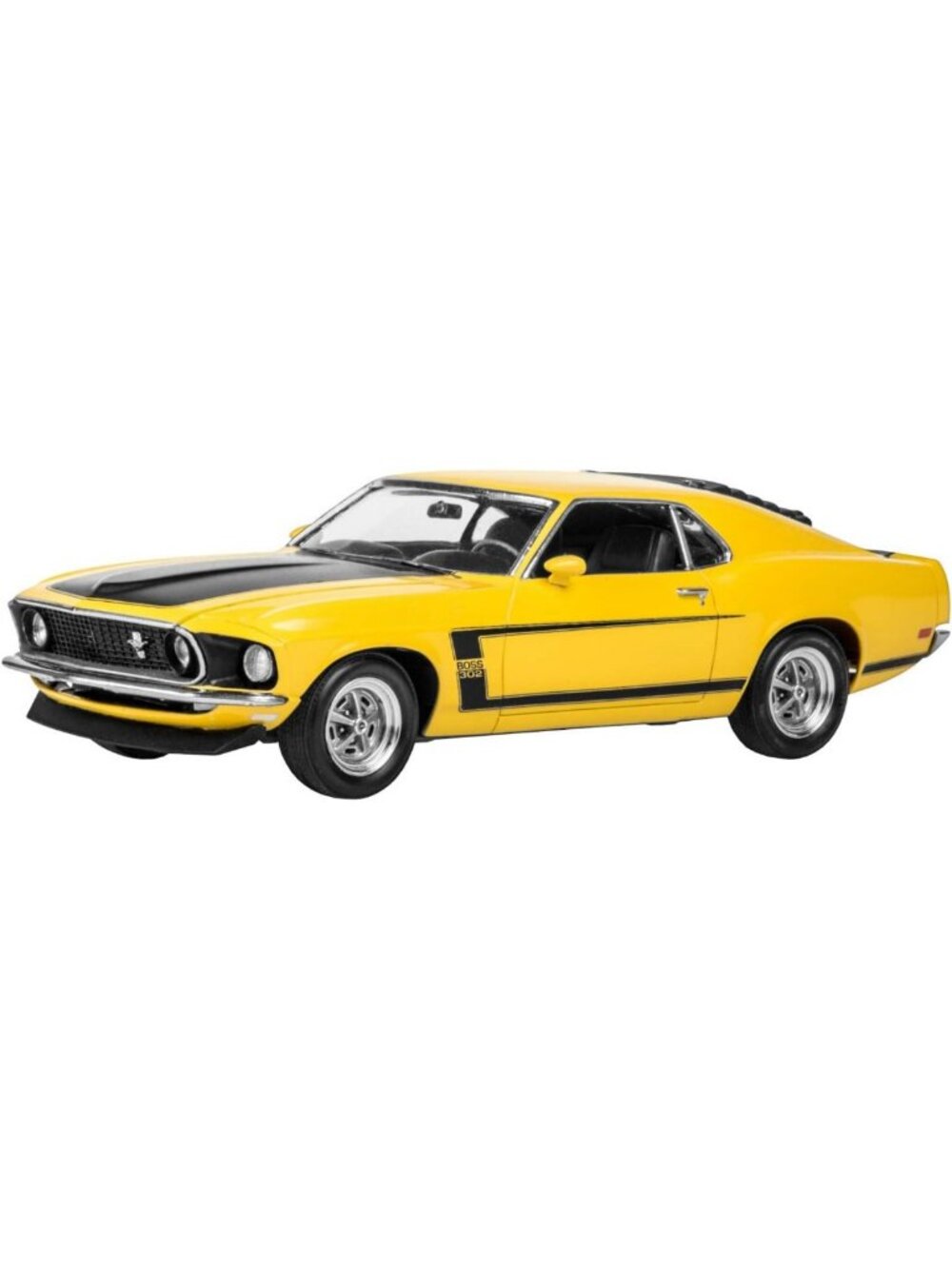 Classic 69 Mustang Boss 302 - Vintage Muscle Car, High Performance, Collector's